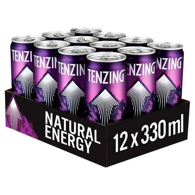 TENZING Natural Energy Blackberry & Acai BCAA Case   12 x 330ml