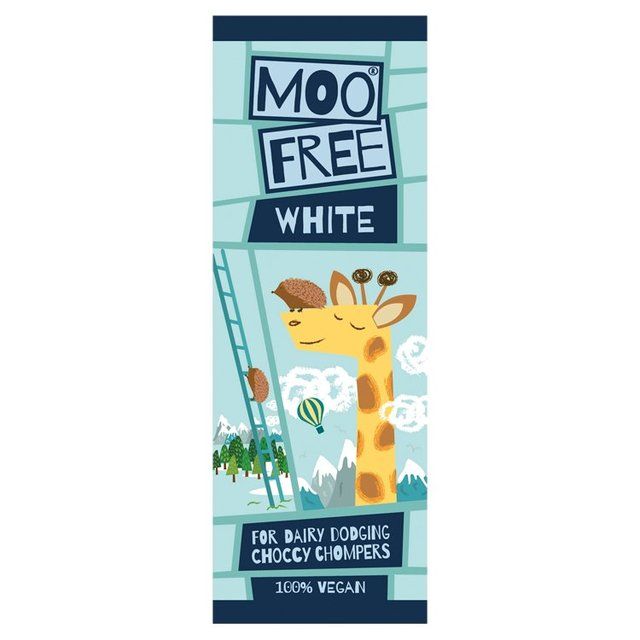 Moo Free Dairy Free Vegan White Chocolate Mini Bar   20g