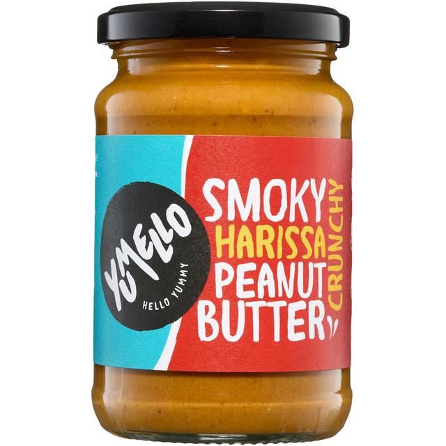 Yumello Crunchy Smoky Harissa Peanut Butter   285g GOODS M&S   