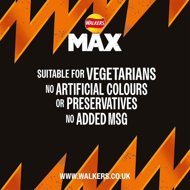 Walkers Max Paprika Crisps   50g GOODS M&S   