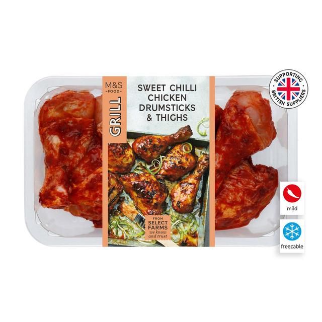 M&S Sweet Chilli Chicken Drumsticks in a Sweet Marinade   900g