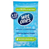 Wet Ones Be Fresh Biodegradable Antibacterial wipes GOODS M&S   