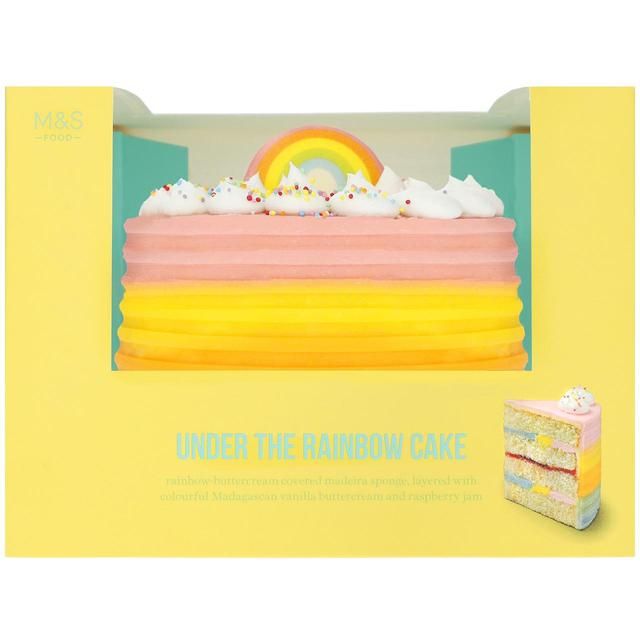 M&S Under the Rainbow Cake   1190g GOODS M&S   