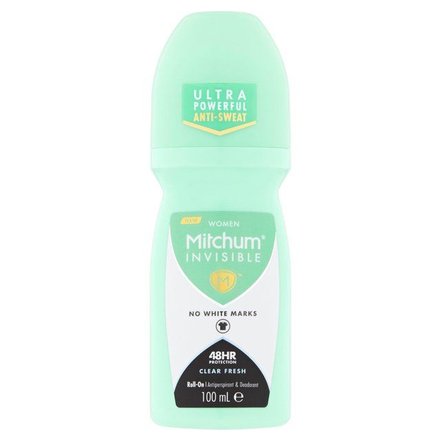 Mitchum Invisible Clear Fresh Roll On   100ml