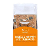 M&S Oven Baked Cheese & Pumpkin Seed Crispbread   200g GOODS M&S   