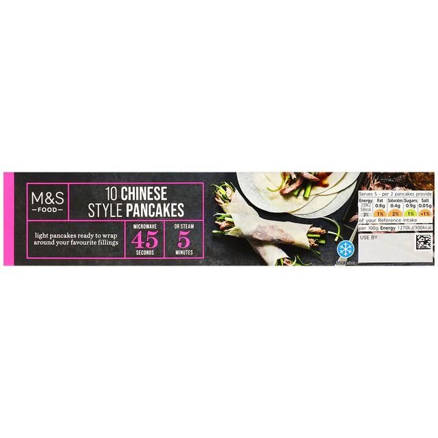 M&S 10 Chinese Style Pancakes   110g