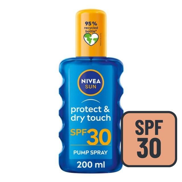 NIVEA SUN Protect & Dry Touch SPF 30 Sunscreen Spray   200ml GOODS M&S   