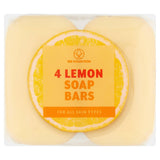 Sainsbury's The Collection Lemon Soap Bars 4x125g GOODS Sainsburys   