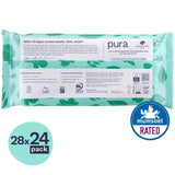 Pura Eco Baby Wipes Multipack   24 x 28 per pack GOODS M&S   