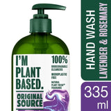 Original Source I'm Plant Based Lavender and Rosemary Hand Wash   335ml GOODS M&S   