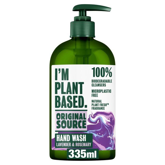 Original Source I'm Plant Based Lavender and Rosemary Hand Wash   335ml GOODS M&S   