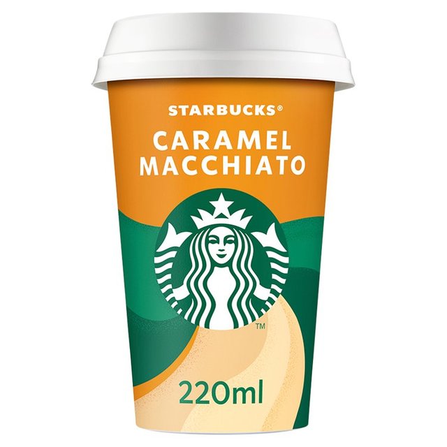 Starbucks Caramel Macchiato Iced Coffee   220ml GOODS M&S   