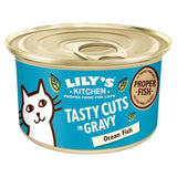 Lily's Kitchen Tasty Cuts in Gravy - Ocean Fish Wet Food for Cats   85g GOODS M&S   