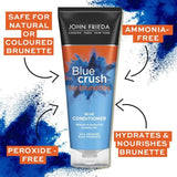 John Frieda Blue Crush Intensive Blue Conditioner for Brunettes   250ml