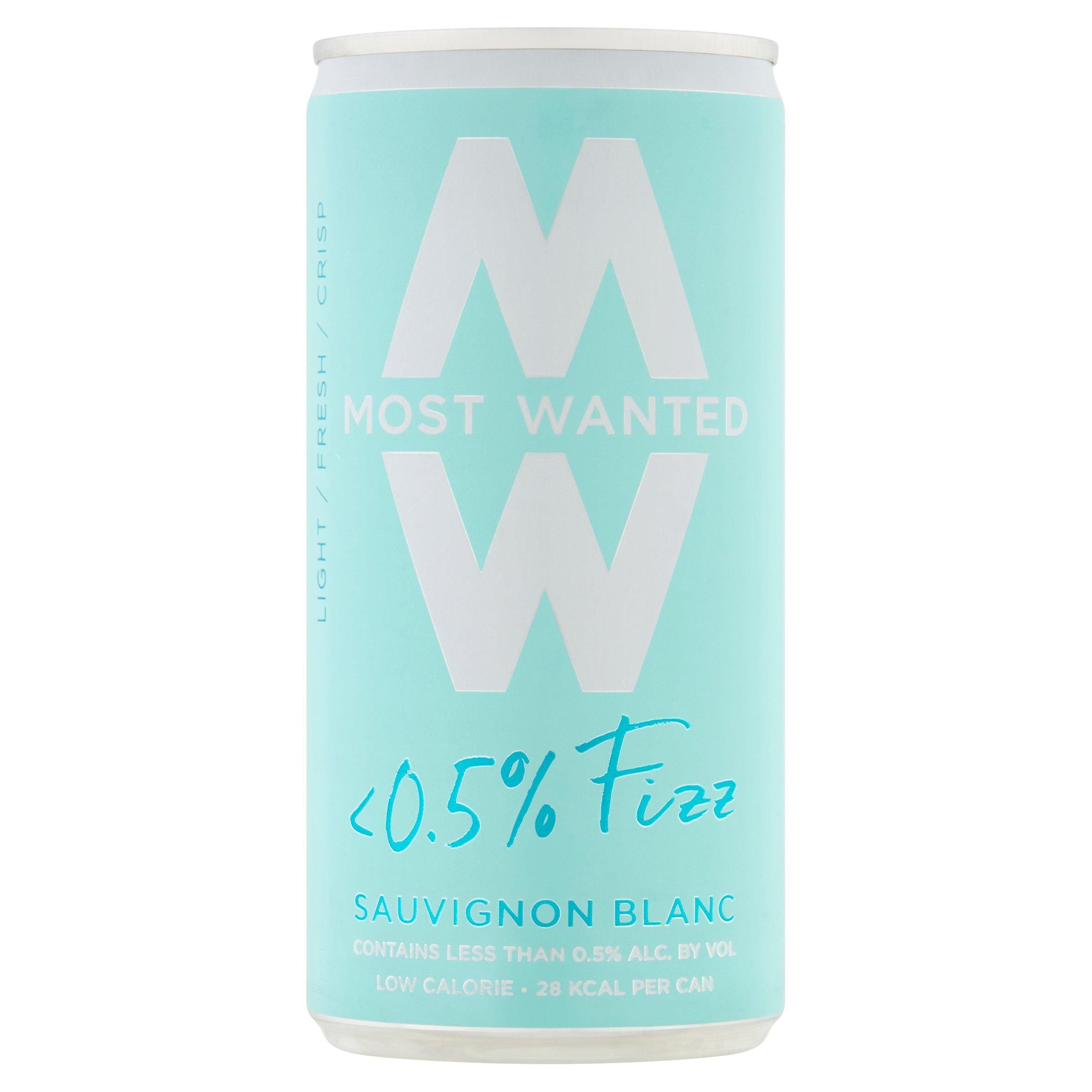 Most Wanted Sauvignon Blanc 0.5% Fizz 20cl GOODS Sainsburys   