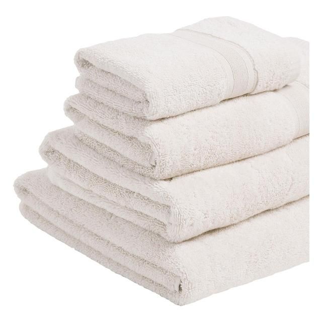 M&S Super Soft Antibacterial Cotton Bath Towel Mocha