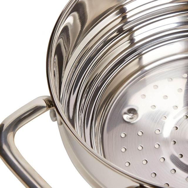 M&S Universal Stainless Steel Steamer Silver