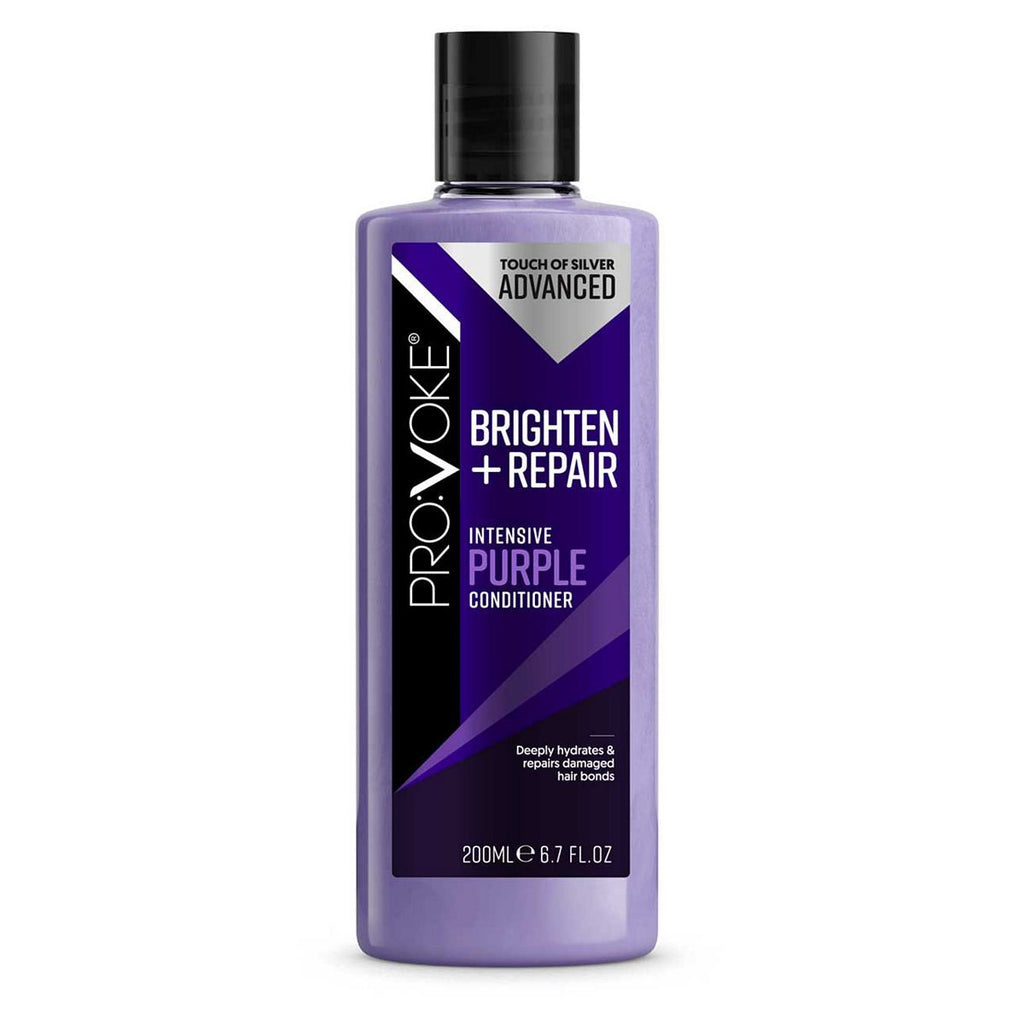 PRO:VOKE Touch of Silver Advanced Brighten + Repair Intensive Purple Conditioner 200ml