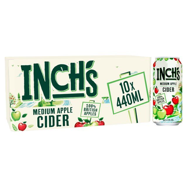 Inch's Apple Cider Cans   10 x 440ml