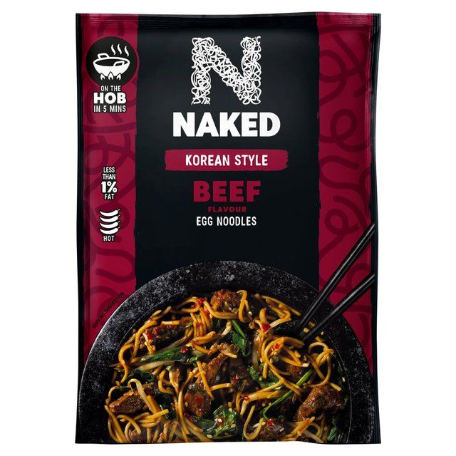 Naked Korean Beef Stirfry Noodle   100g GOODS M&S   