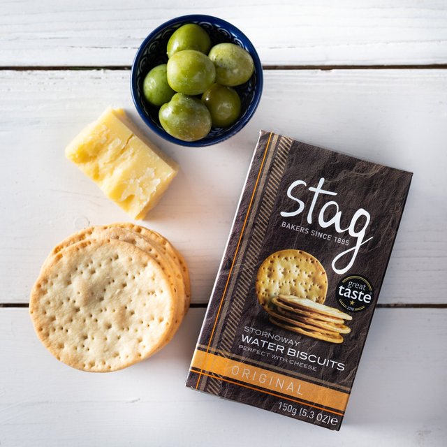 Stag Bakeries Original Water Biscuits   150g