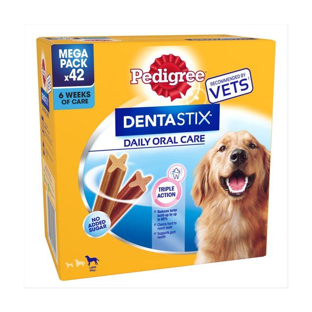 Pedigree DentaStix Daily Dental Chews Large Dog    42 per pack GOODS M&S   