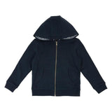 M&S Cotton Plain Hoodie 2-7 Years Navy GOODS M&S   