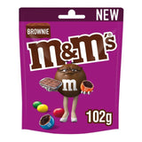 M&M's Brownie Bites Milk Chocolate Pouch Bag   102g GOODS M&S   