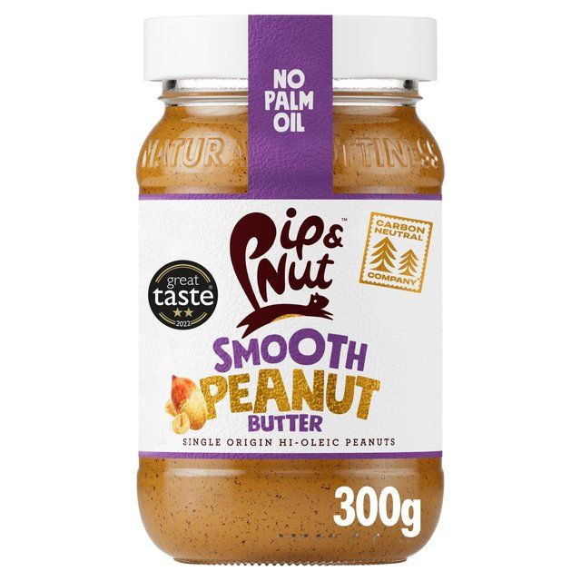 Pip & Nut Smooth Peanut Butter   300g