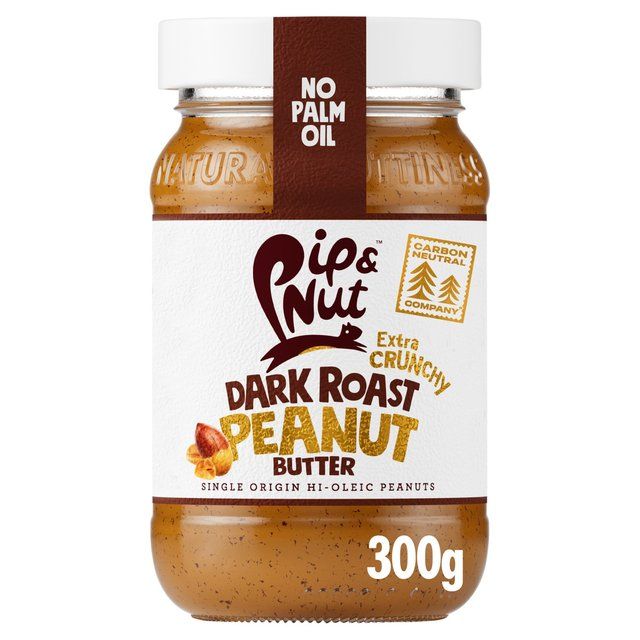 Pip & Nut Ultimate Dark Roast Crunchy Peanut Butter   300g