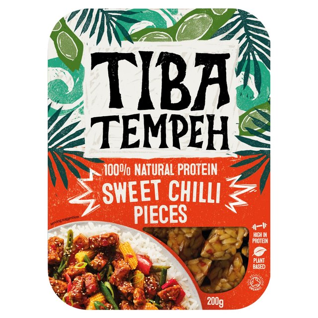 Tiba Tempeh Organic Sweet Chilli Pieces   200g GOODS M&S   