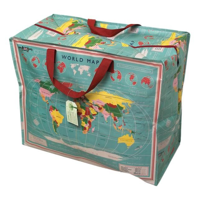 Rex London World Map Jumbo Storage Bag GOODS M&S   