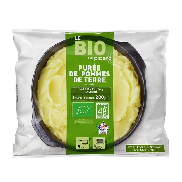 Picard Organic Mashed Potato   600g