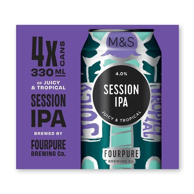 M&S Session IPA   4 x 330ml