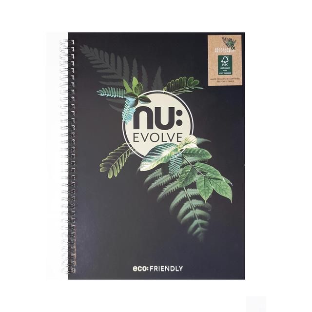 Nu Evolve A4 Wiro Notebook 120 pgs GOODS M&S   