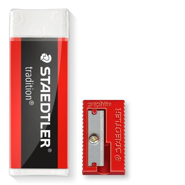 Staedtler Tradition Eraser and Sharpener