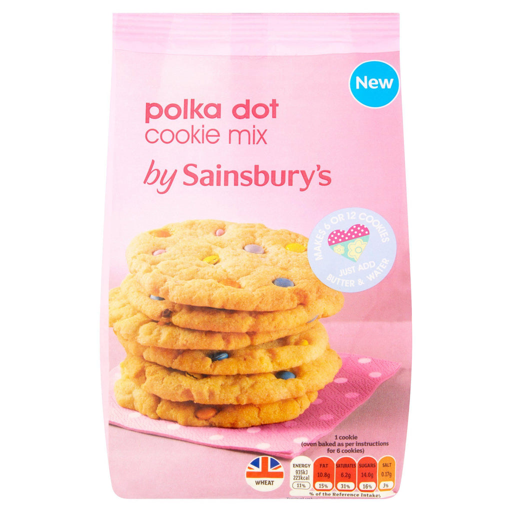 Sainsbury's Polka Dot Cookie Mix 275g