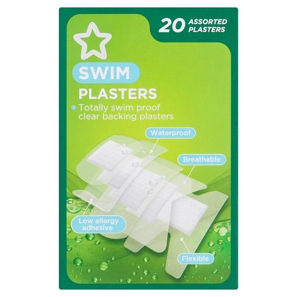 Superdrug Swim Proof Plasters X 20