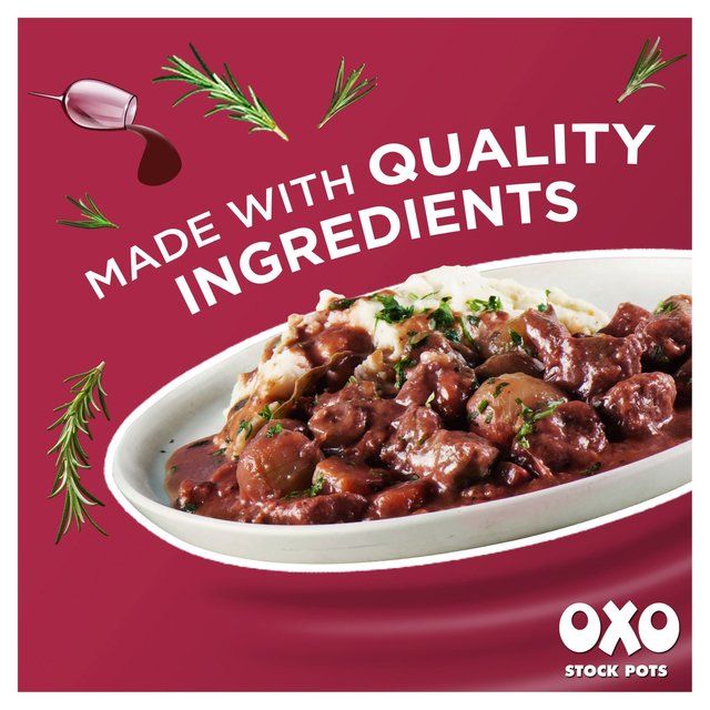 Oxo Red Wine Stock Pots   4 x 20g GOODS M&S   