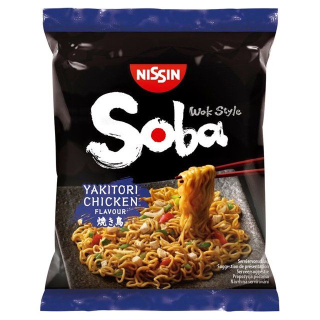 Nissin Soba Fried Noodles Yakitori Chicken   110g