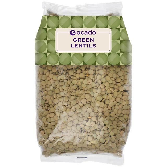 Ocado Green Lentils   500g