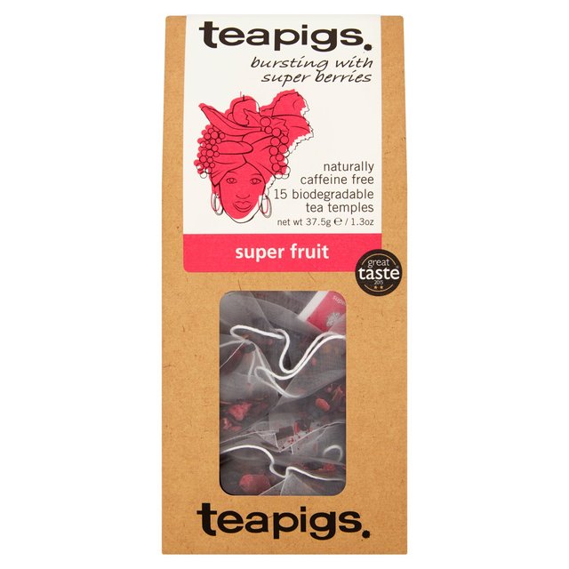 Teapigs Superfruit Tea Bags   15 per pack GOODS M&S   