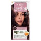 L’Oréal Paris Casting Natural Gloss Semi-Permanent Hair Dye, Ammonia Free, 5.23 Hazelnut Light Brown GOODS Boots   