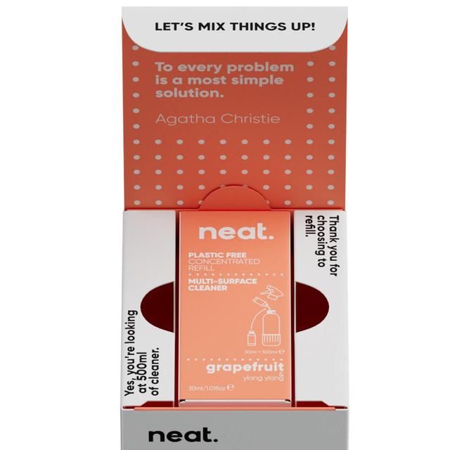 Neat Multi Surface Refill Starter Pack Grapefruit   500ml GOODS M&S   