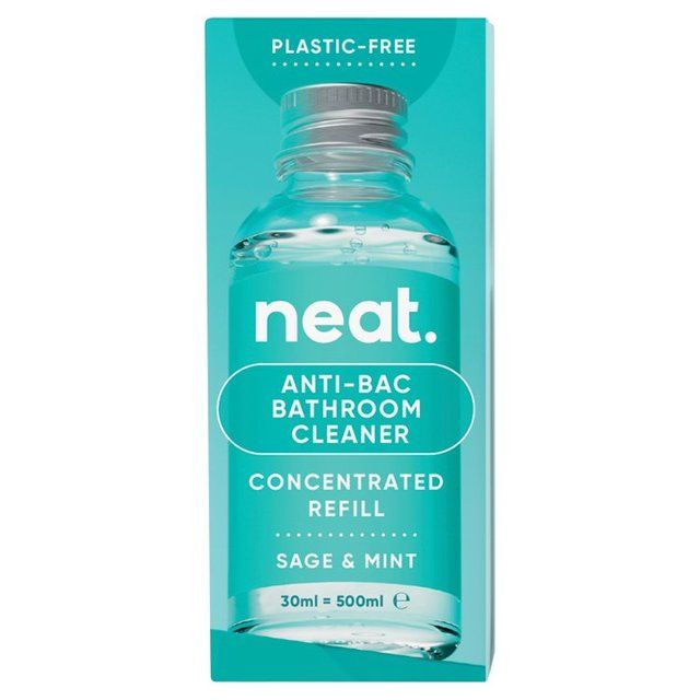 Neat Anti-Bac Bathroom Cleaner Refill Concentrate Sage & Mint   30ml GOODS M&S   