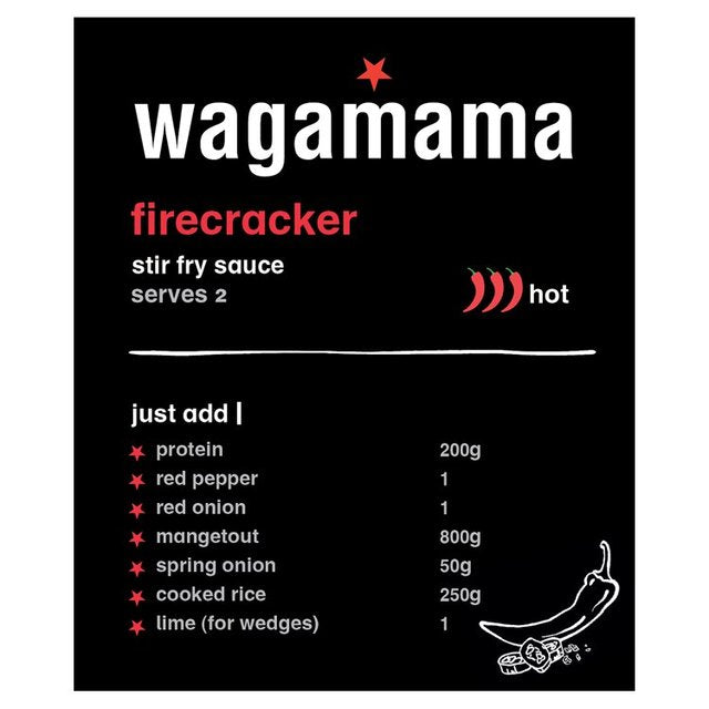 Wagamama Firecracker Stir Fry Sauce   120g GOODS M&S   