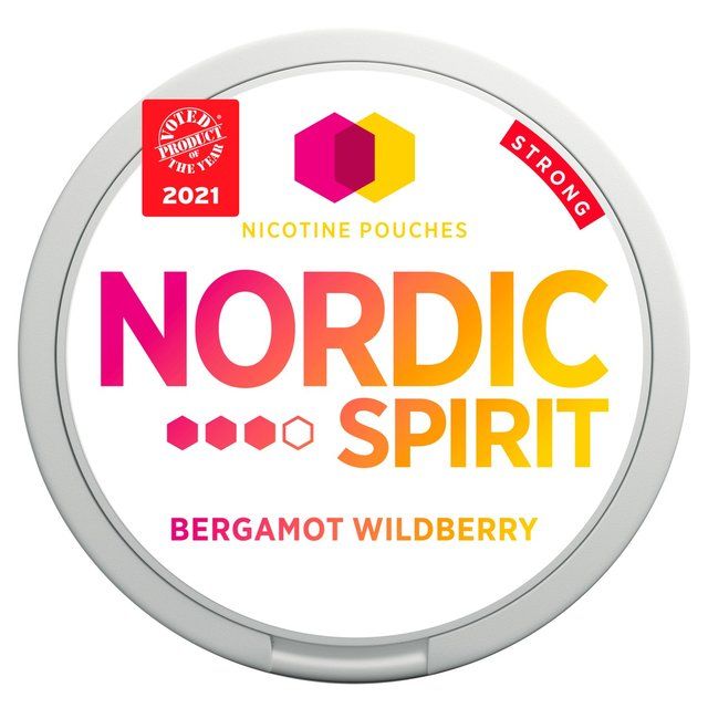 Nordic Spirit Bergamot Wildberry Strong   20 per pack