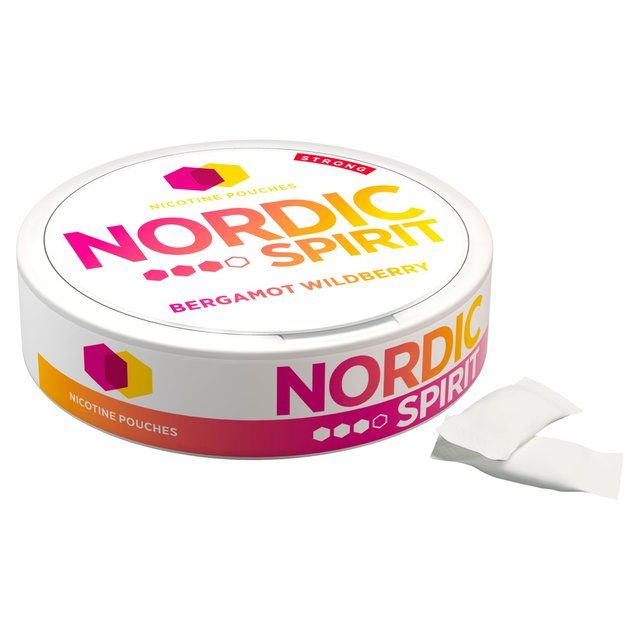 Nordic Spirit Bergamot Wildberry Strong   20 per pack