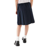 M&S 2pk Girls Navy School Skirts 4-14 Years GOODS M&S   