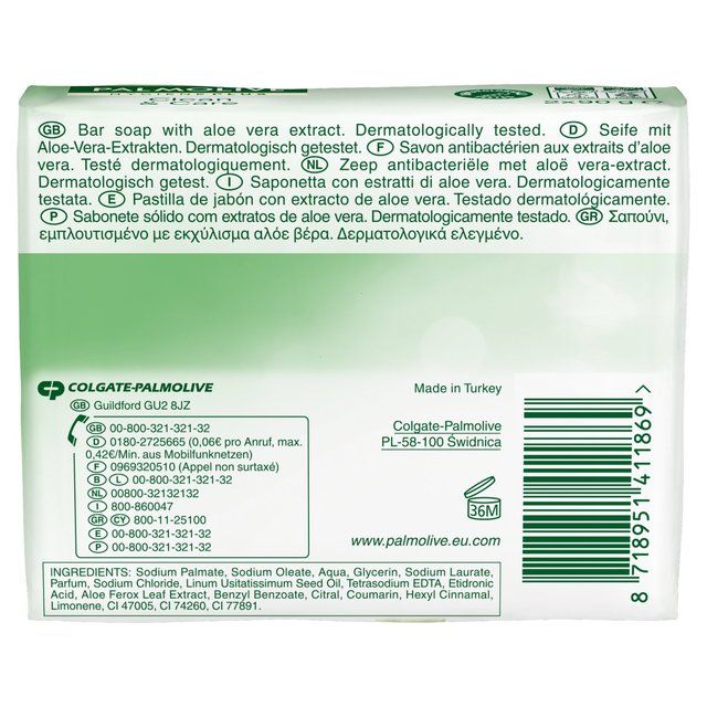 Palmolive Hygiene Plus Aloe Vera Bar Soap   2 x 90g GOODS M&S   